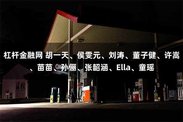 杠杆金融网 胡一天、侯雯元、刘涛、董子健、许嵩、苗苗、孙俪、张韶涵、Ella、童瑶